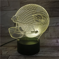 Thumbnail for NFL MIAMI DOLPHINS 3D LED LIGHT LAMP