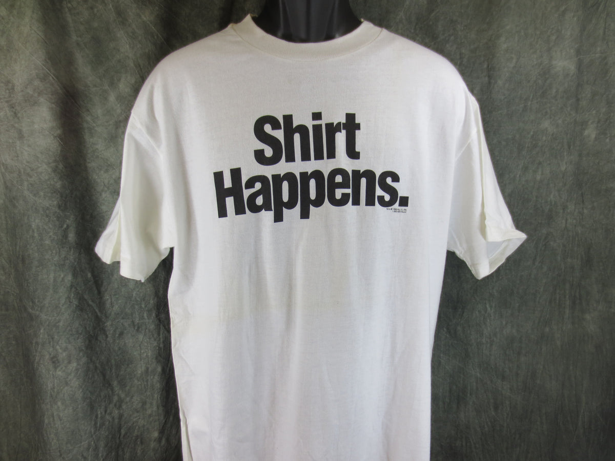 Shirt Happens Tshirt Size L - TshirtNow.net - 4