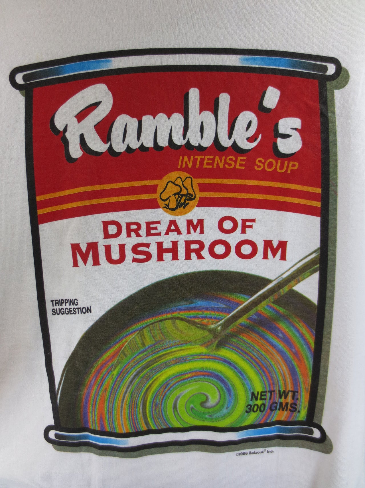 Ramble's Dream of Mushroom Adult White Size L Large Tshirt - TshirtNow.net - 4