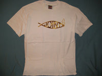 Thumbnail for Darwin Joint Spoof Logo White Tshirt Size L - TshirtNow.net - 1