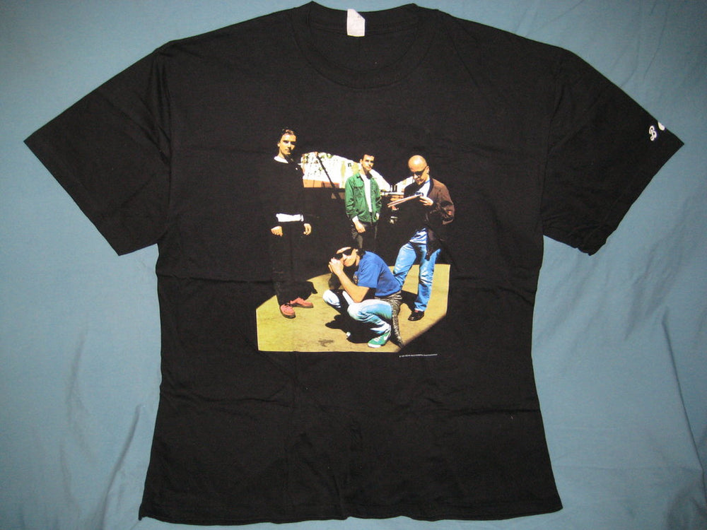 Bush Group Photo Goose Adult Black Size XL Extra Large Tshirt - TshirtNow.net - 1