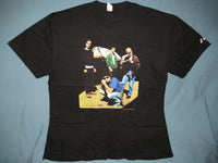 Thumbnail for Bush Group Photo Goose Adult Black Size XL Extra Large Tshirt - TshirtNow.net - 1
