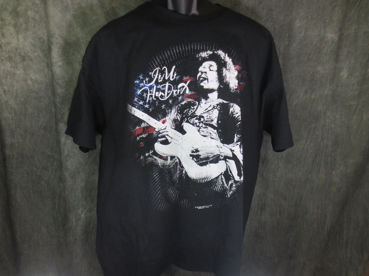 Jimi Hendrix Flag tshirt - TshirtNow.net - 2