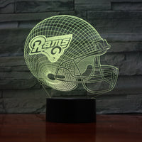 Thumbnail for NFL LOS ANGELES RAMS 3D LED LIGHT LAMP