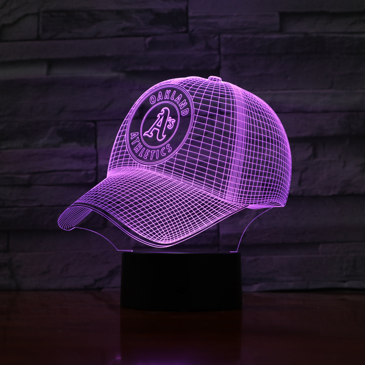 MLB OAKLAND ATHLETICS 3D LED LIGHT LAMP