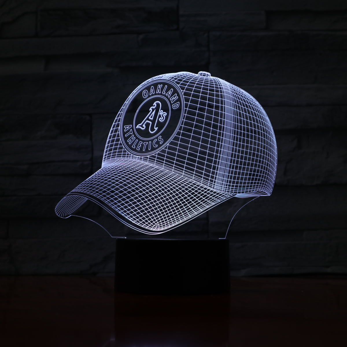 MLB OAKLAND ATHLETICS 3D LED LIGHT LAMP