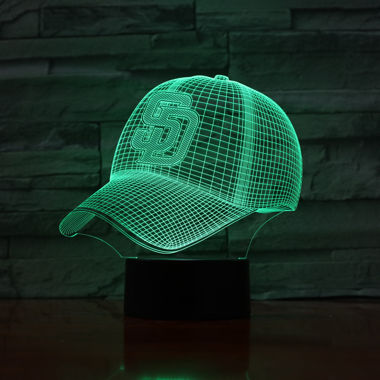 MLB SAN DIEGO PADRES 3D LED LIGHT LAMP