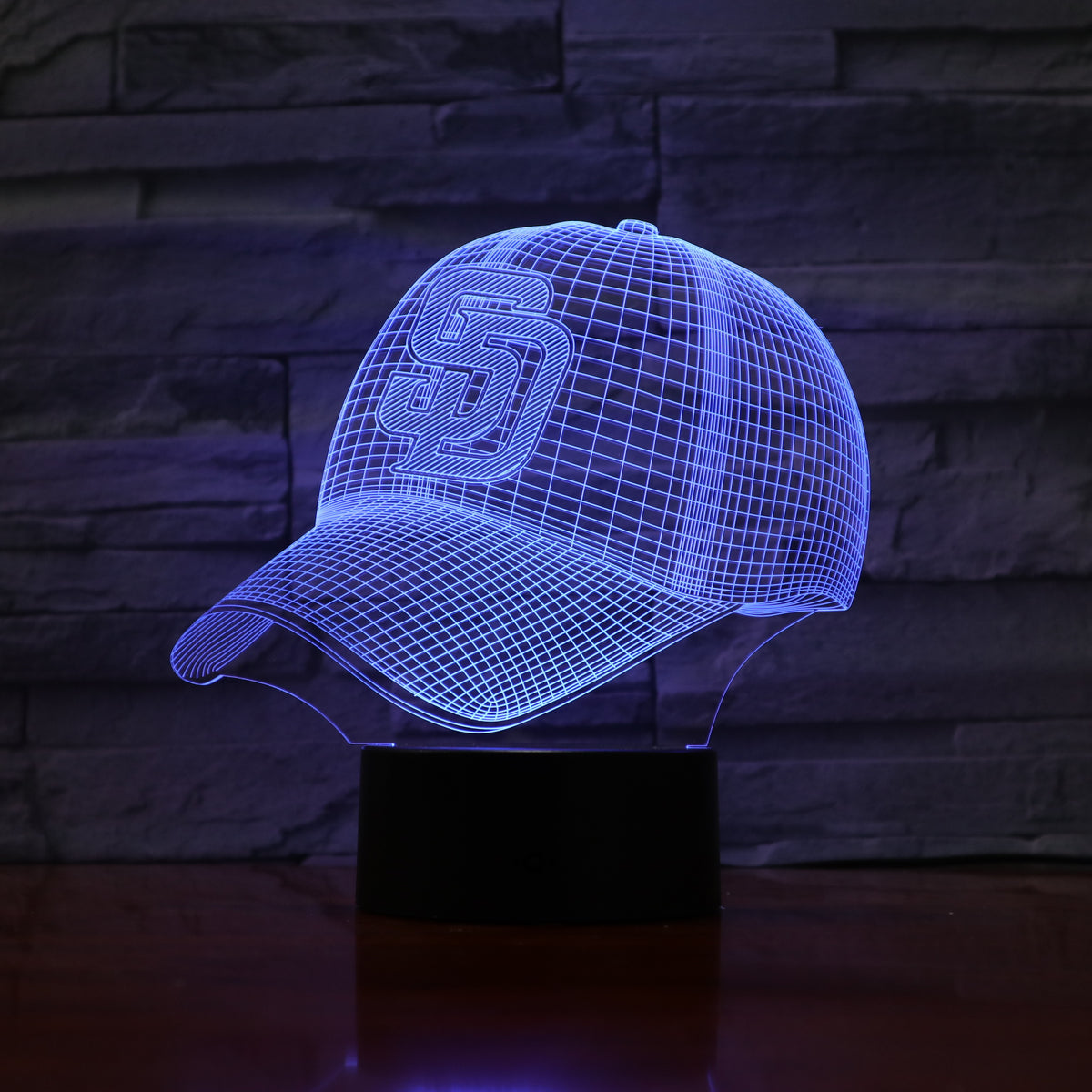 MLB SAN DIEGO PADRES 3D LED LIGHT LAMP
