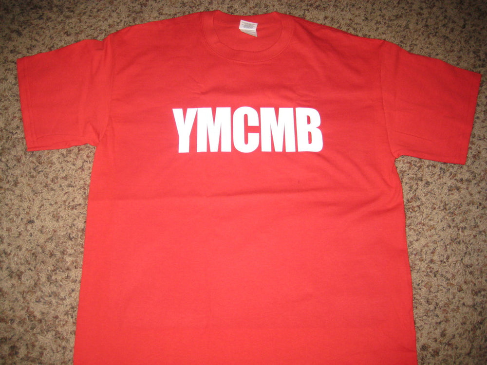 Ymcmb Tshirt: Red With White Print - TshirtNow.net - 1