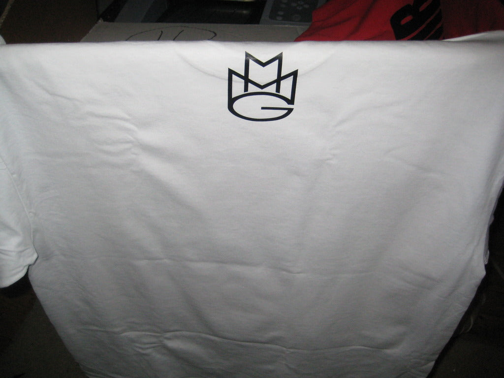 Maybach Music Group Tshirt:White with Black Print - TshirtNow.net - 4