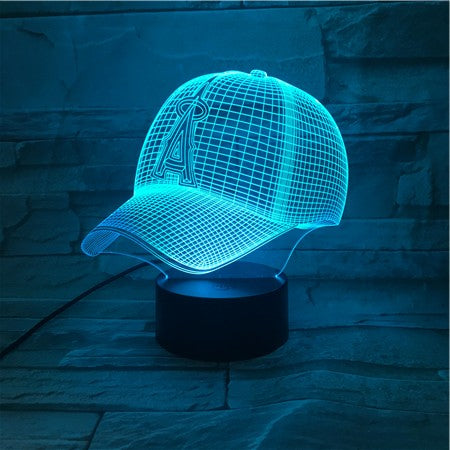 MLB LOS ANGELES ANGELS OF ANAHEIM 3D LED LIGHT LAMP