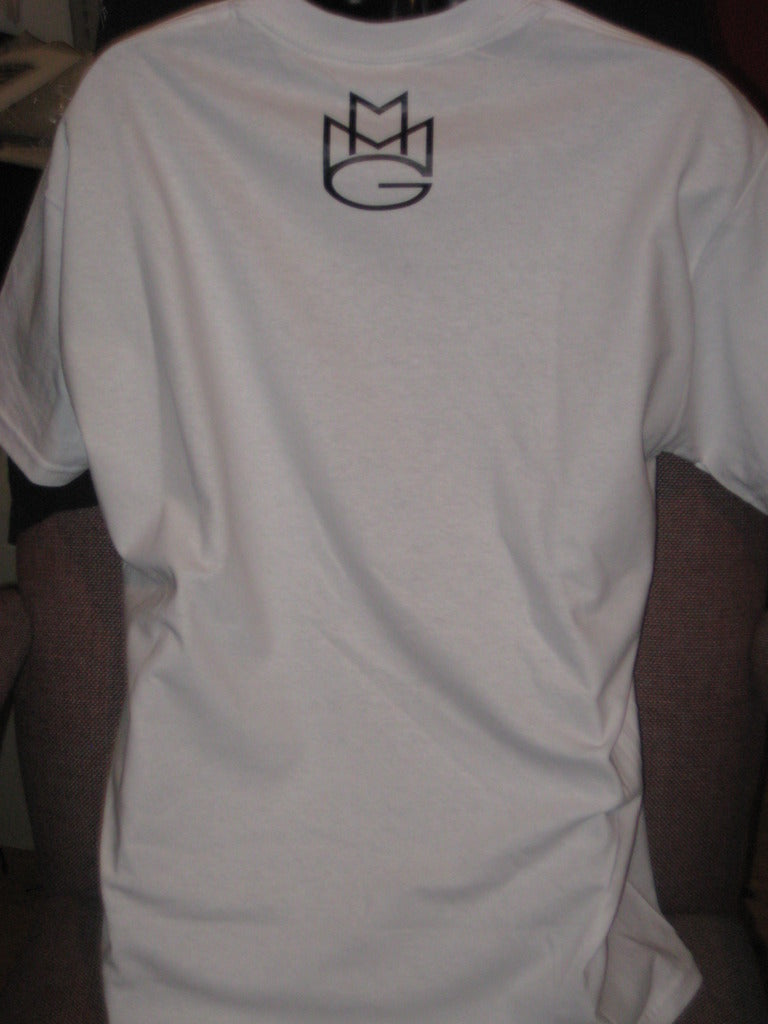 Maybach Music Group Tshirt:White with Black Print - TshirtNow.net - 6