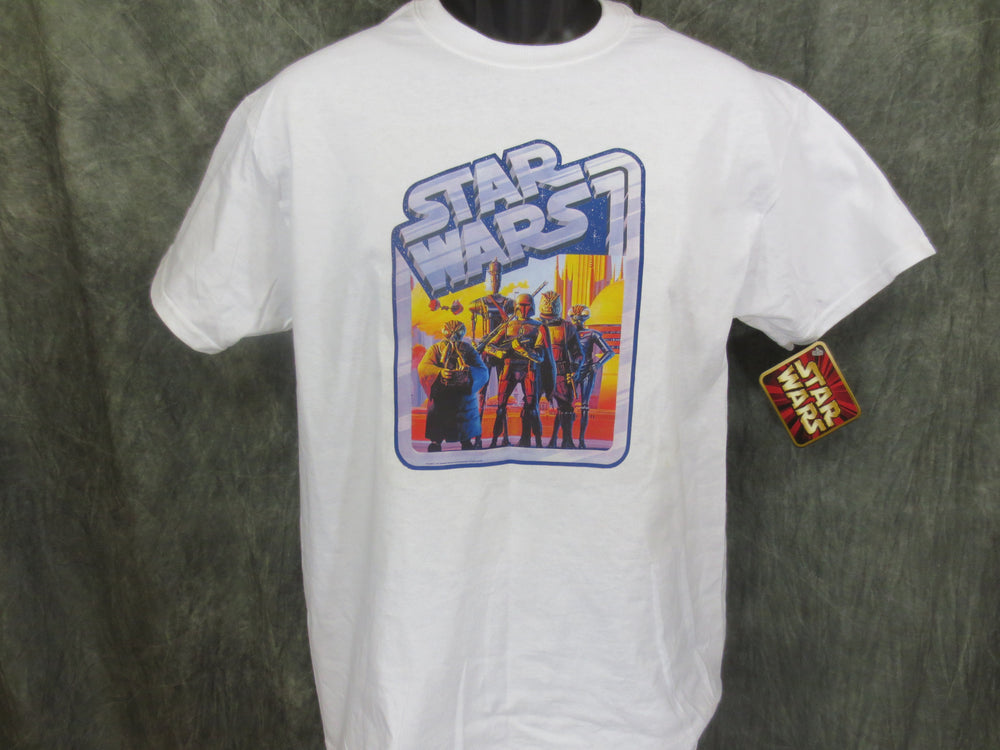 Star Wars Boba Fett Bounty Hunters Retro Tshirt - TshirtNow.net - 1