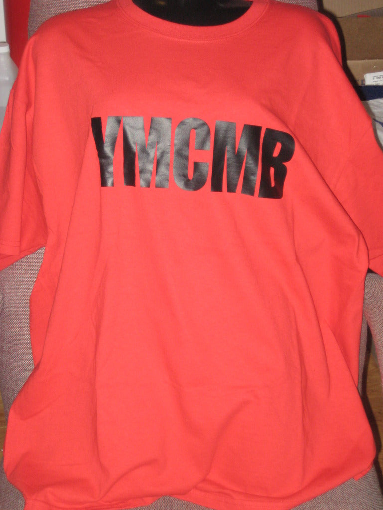 Ymcmb Tshirt: Red With Black Print - TshirtNow.net - 8