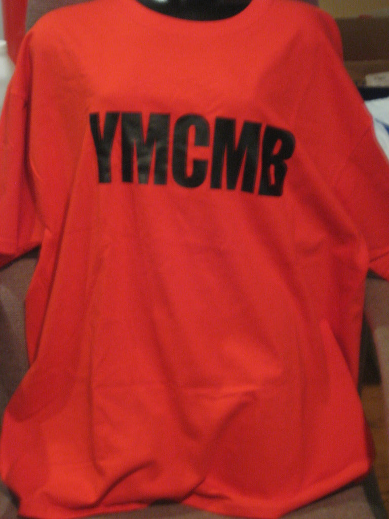 Ymcmb Tshirt: Red With Black Print - TshirtNow.net - 7
