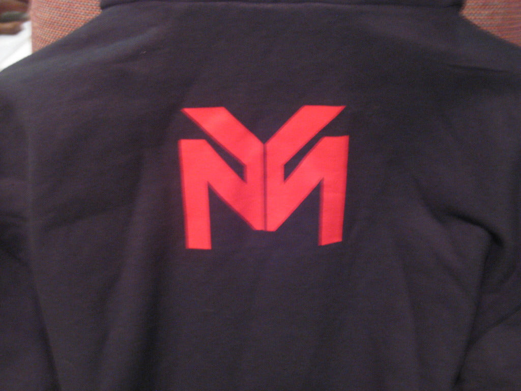 Ymcmb Hoodie: Black With Oversize Red & White Print - TshirtNow.net - 3
