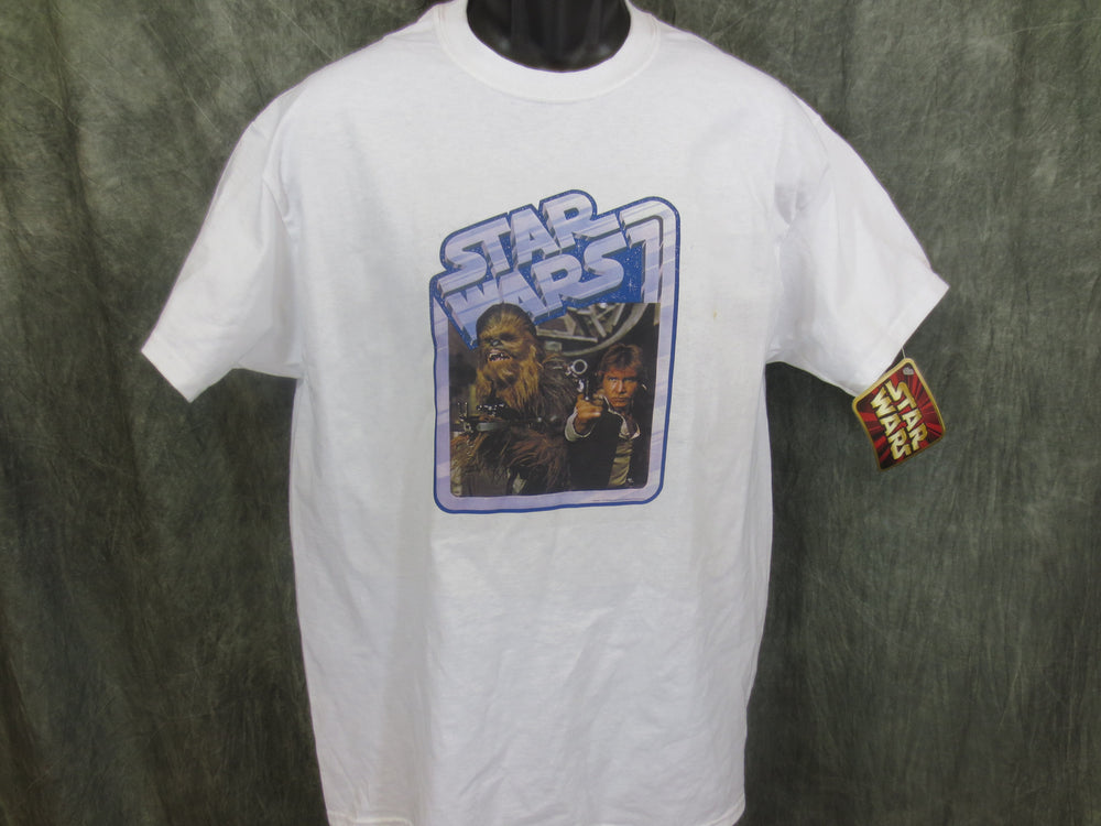 Star Wars Chewbacca and Han Retro Tshirt - TshirtNow.net - 1