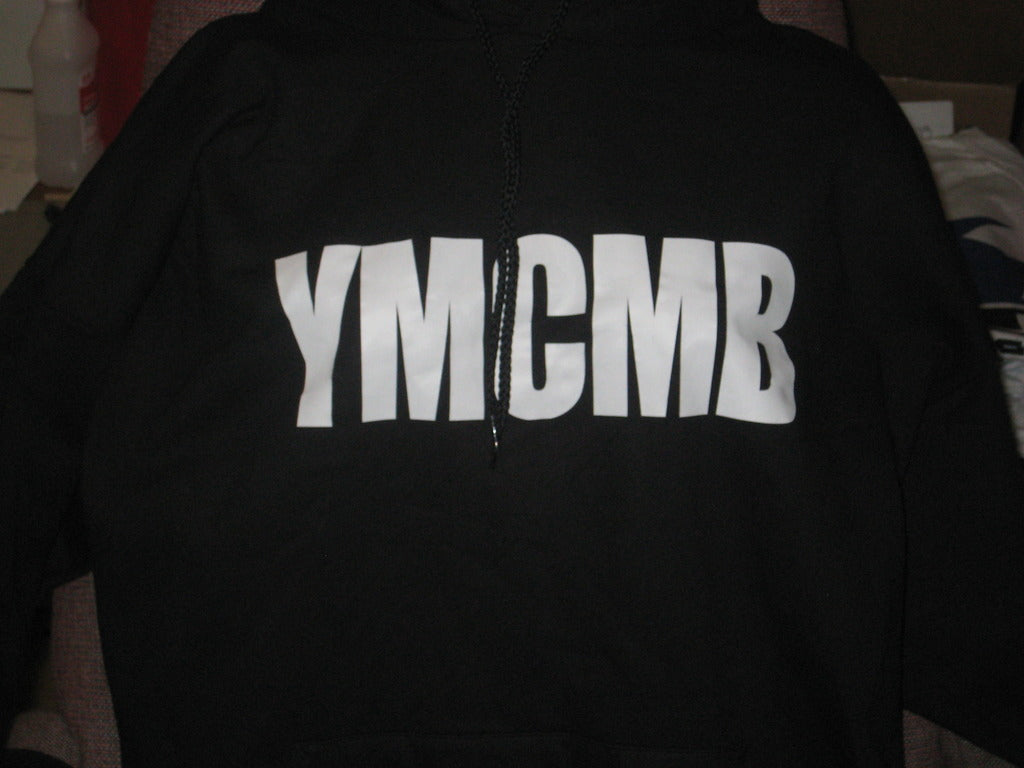 Ymcmb Hoodie: Black With White Print - TshirtNow.net - 4