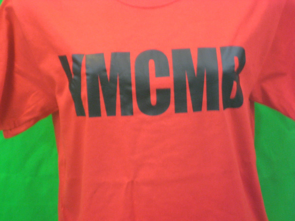 Ymcmb Tshirt: Red With Black Print - TshirtNow.net - 3