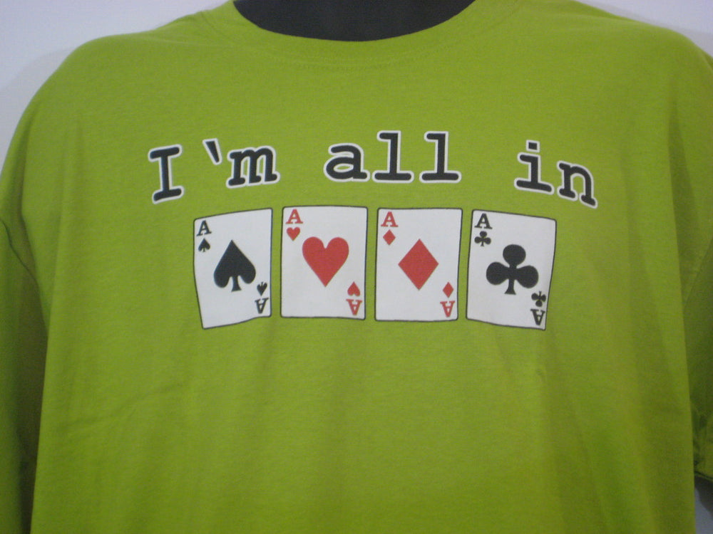All in Tshirt: Lime Green Colored Tshirt - TshirtNow.net - 1