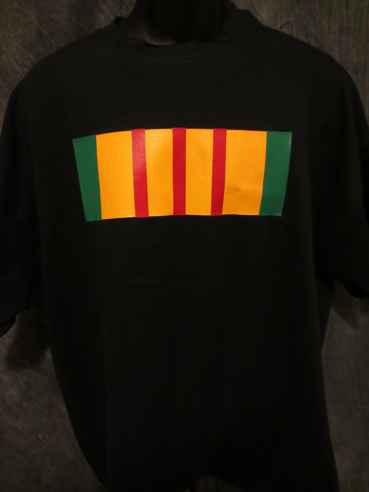 Vietnam Service Ribbon Tshirt: Black - TshirtNow.net - 3
