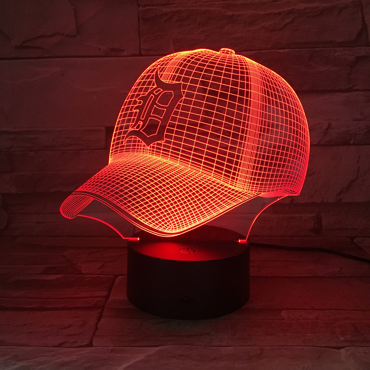MLB DETROIT TIGERS 3D LED LIGHT LAMP