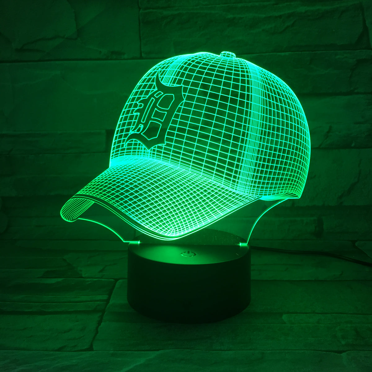 MLB DETROIT TIGERS 3D LED LIGHT LAMP
