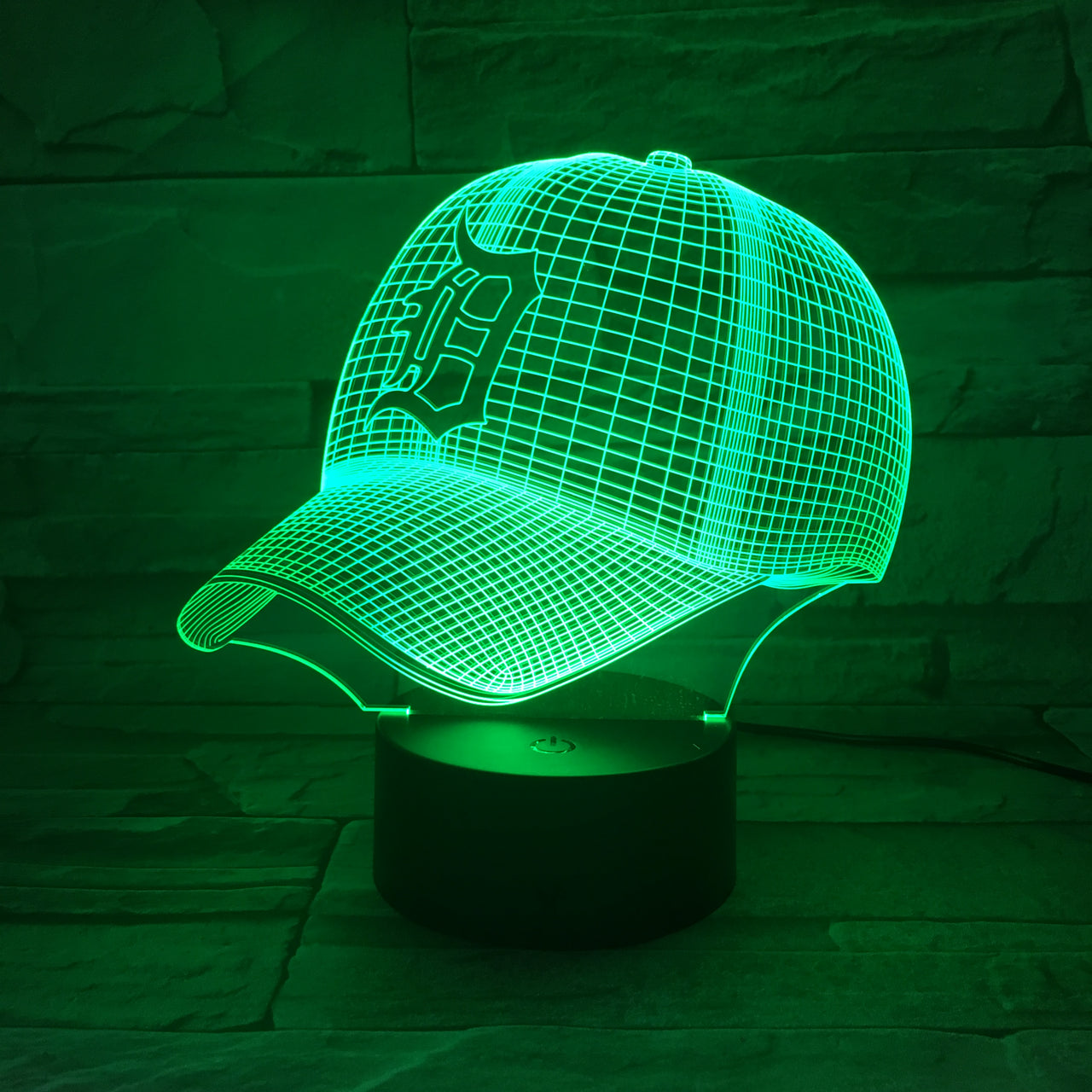 MLB DETROIT TIGERS 3D LED LIGHT LAMP
