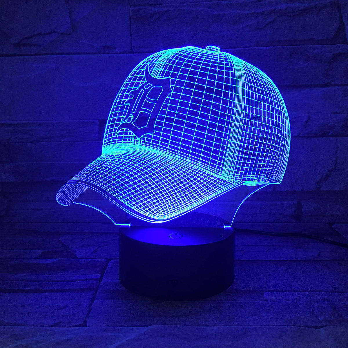 MLB DETROIT TIGERS 3D LED LIGHT LAMP