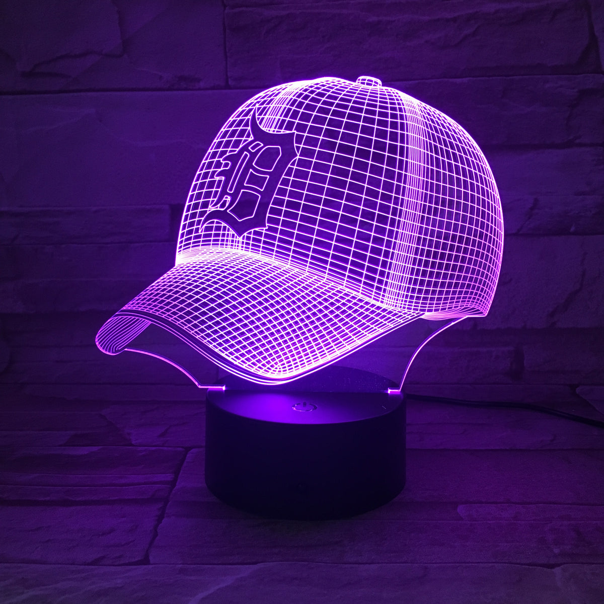MLB DETROIT TIGERS 3D LED LIGHT LAMP