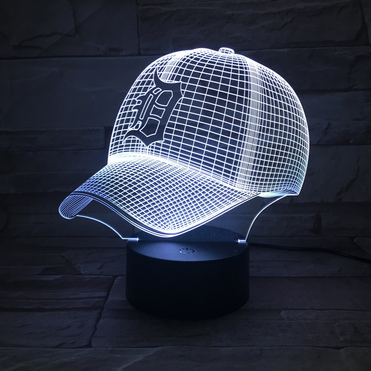 MLB DETROIT TIGERS 3D LED LIGHT LAMP