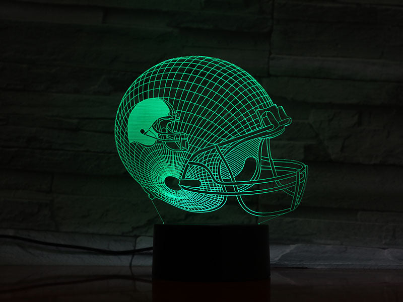 NFL CLEVELAND BROWNS 3D LED LIGHT LAMP