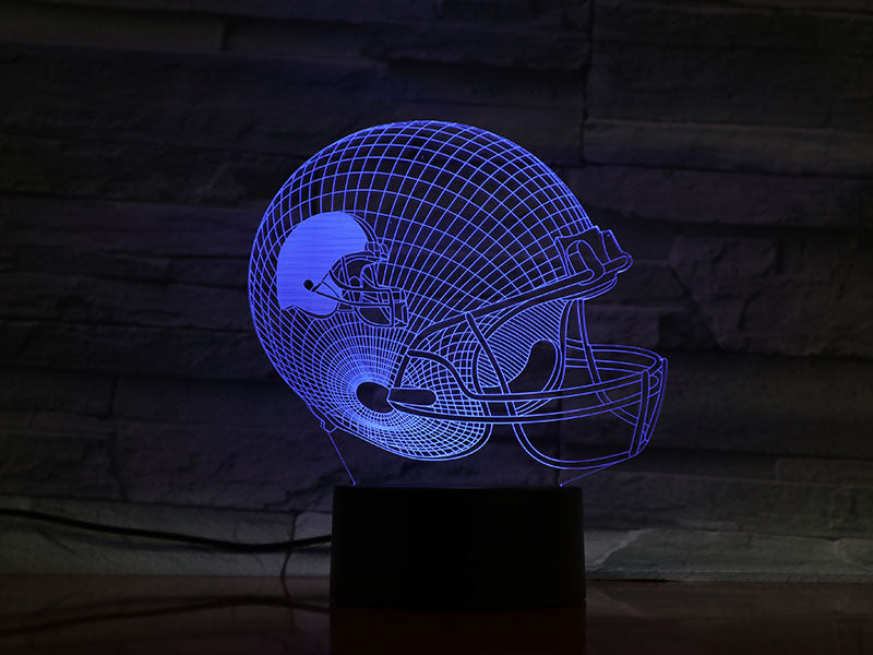 NFL CLEVELAND BROWNS 3D LED LIGHT LAMP