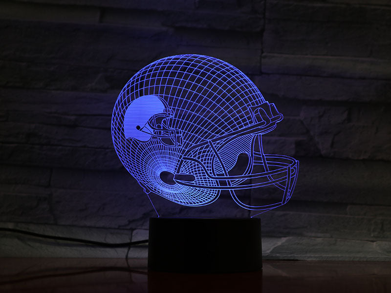 NFL CLEVELAND BROWNS 3D LED LIGHT LAMP