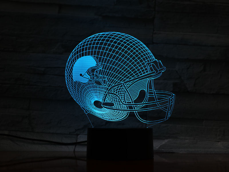 NFL CLEVELAND BROWNS 3D LED LIGHT LAMP