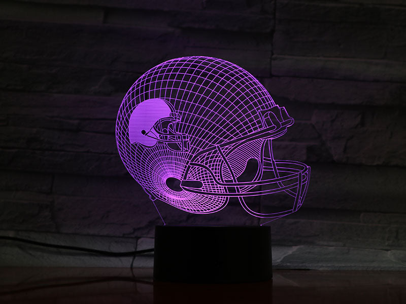 NFL CLEVELAND BROWNS 3D LED LIGHT LAMP
