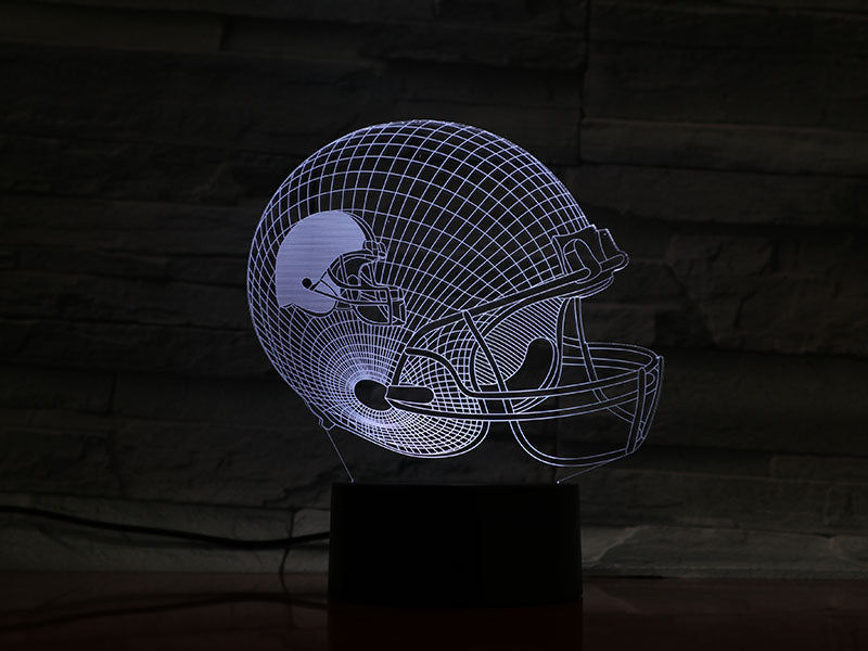 NFL CLEVELAND BROWNS 3D LED LIGHT LAMP