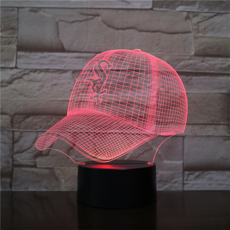 MLB CHICAGO WHITE SOX 3D LED LIGHT LAMP