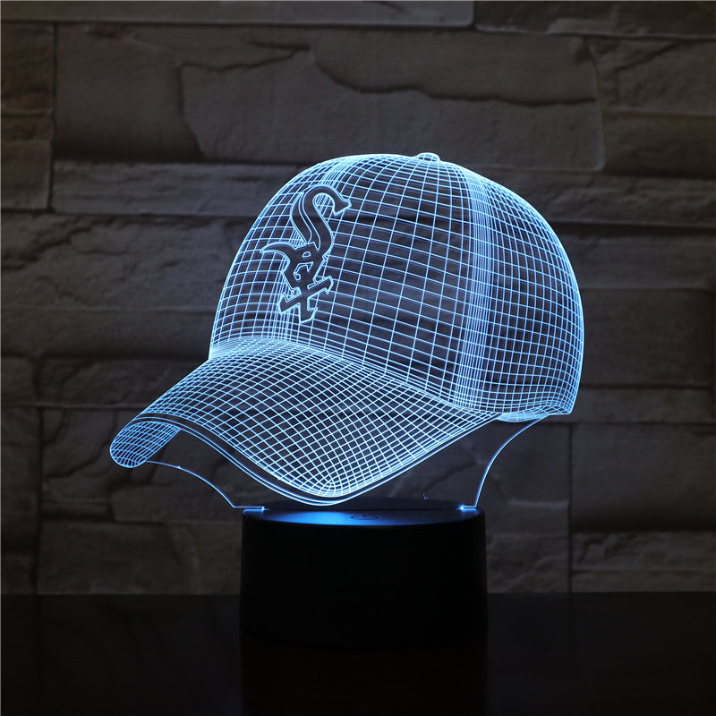 MLB CHICAGO WHITE SOX 3D LED LIGHT LAMP