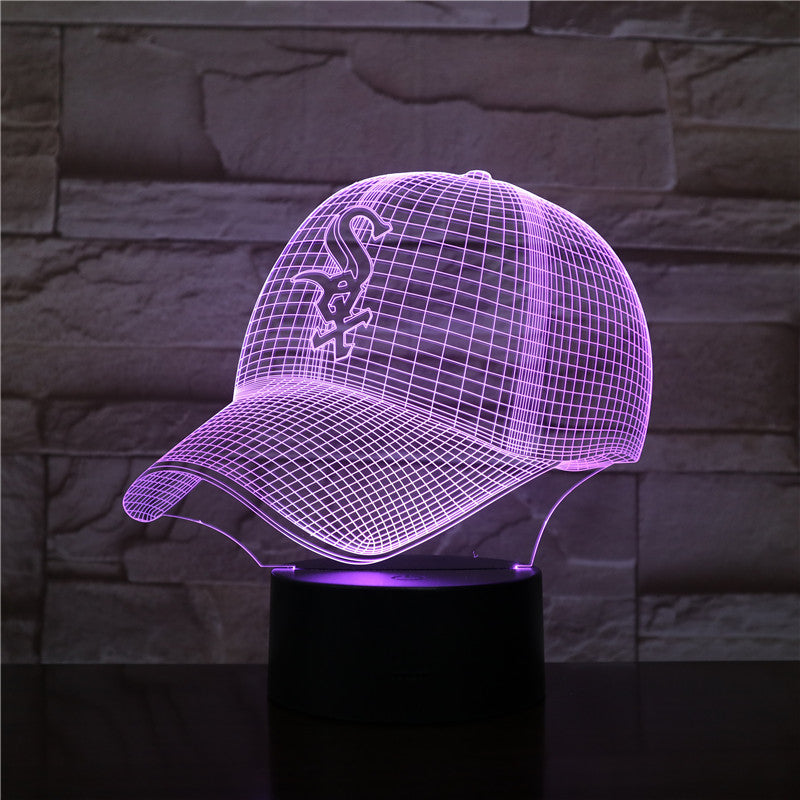 MLB CHICAGO WHITE SOX 3D LED LIGHT LAMP