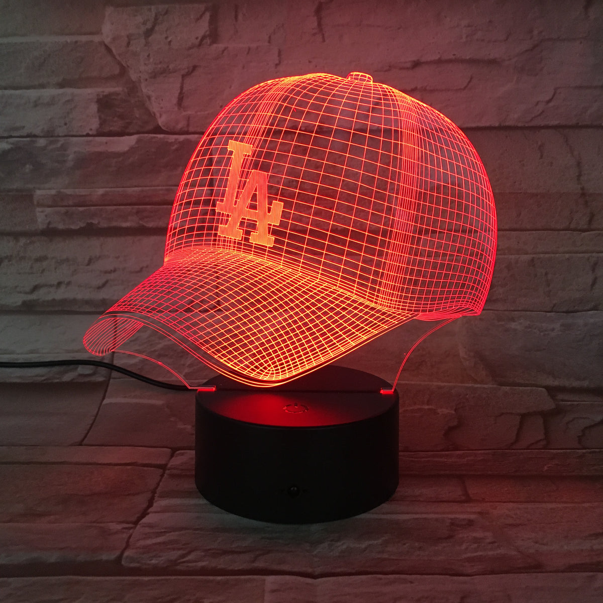 MLB LOS ANGELES DODGERS 3D LED LIGHT LAMP