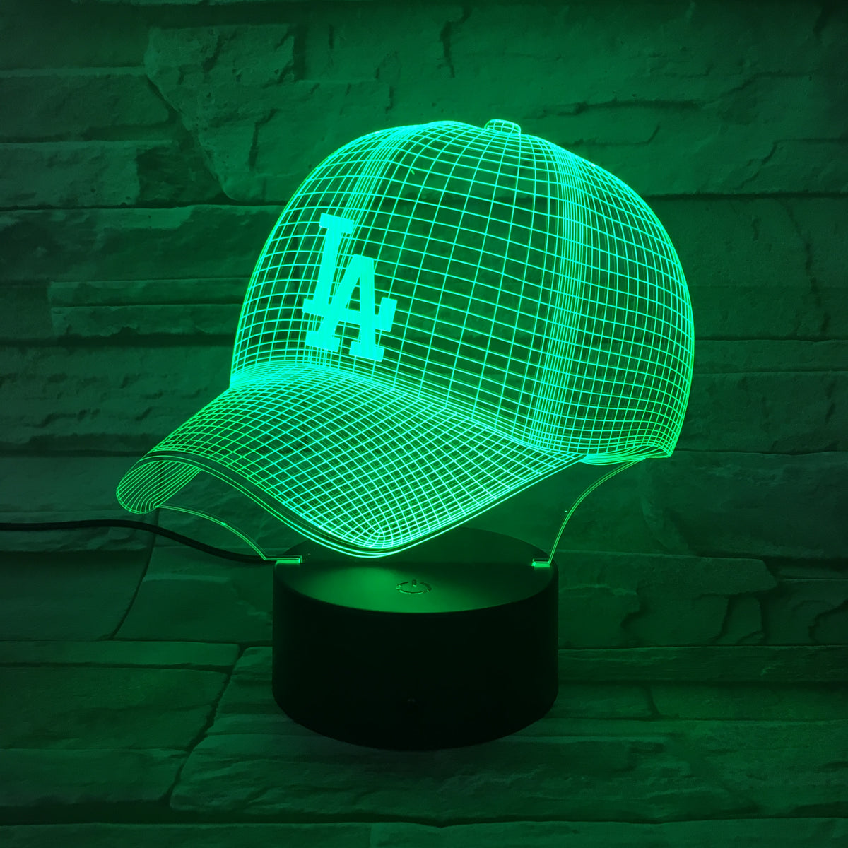MLB LOS ANGELES DODGERS 3D LED LIGHT LAMP