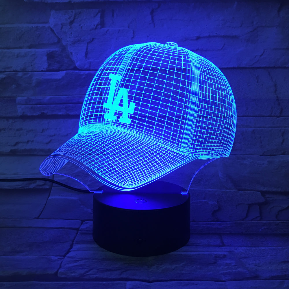 MLB LOS ANGELES DODGERS 3D LED LIGHT LAMP