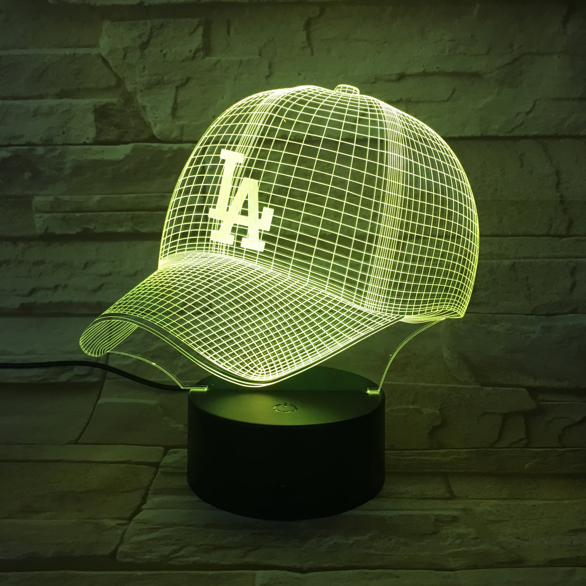 MLB LOS ANGELES DODGERS 3D LED LIGHT LAMP