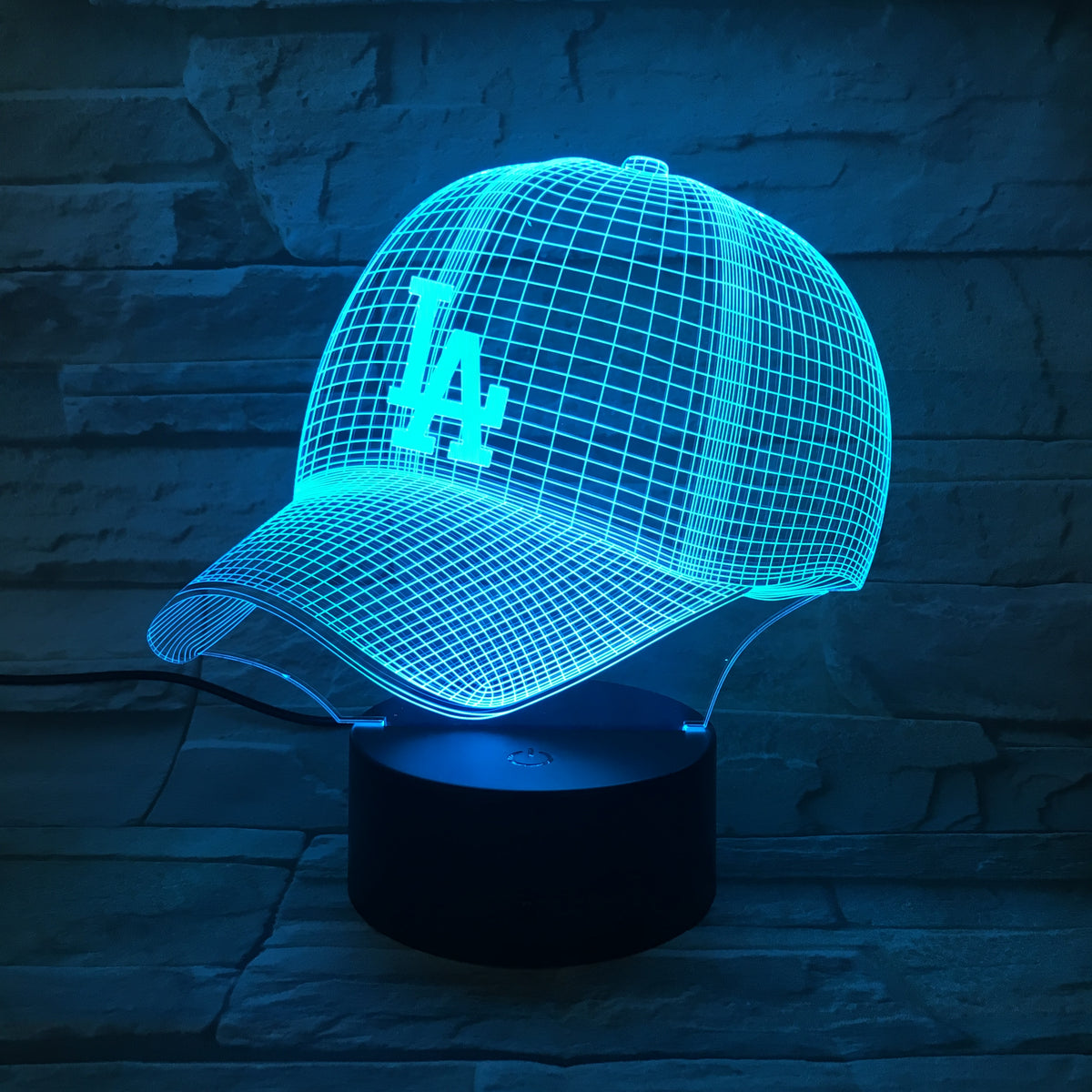 MLB LOS ANGELES DODGERS 3D LED LIGHT LAMP