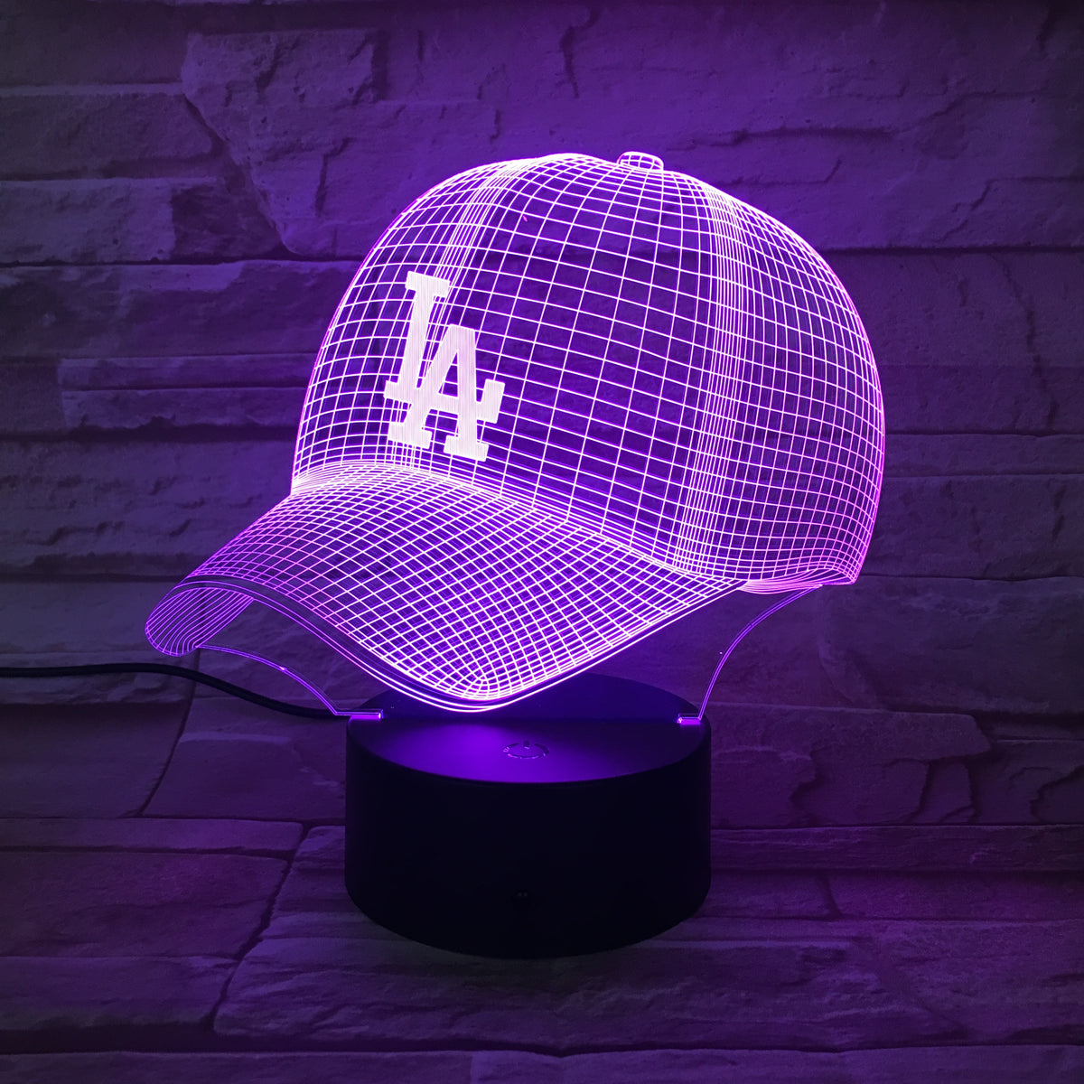 MLB LOS ANGELES DODGERS 3D LED LIGHT LAMP