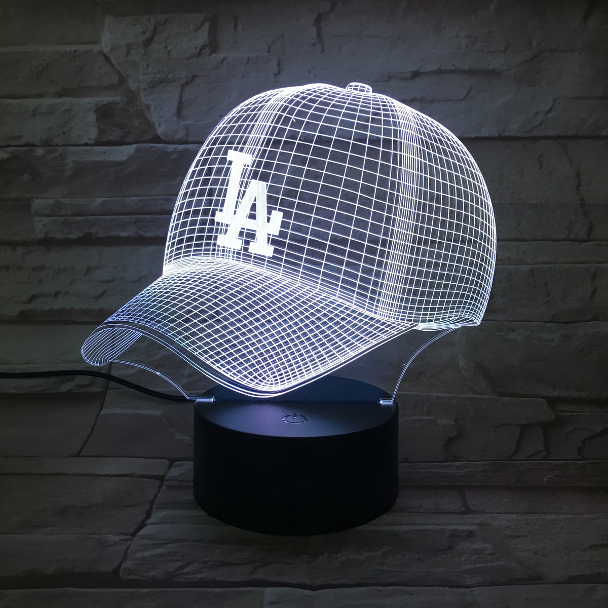 MLB LOS ANGELES DODGERS 3D LED LIGHT LAMP