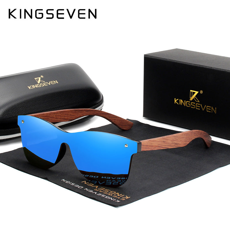 Coronardo Rainforest Wood Frame Polarized Glasses