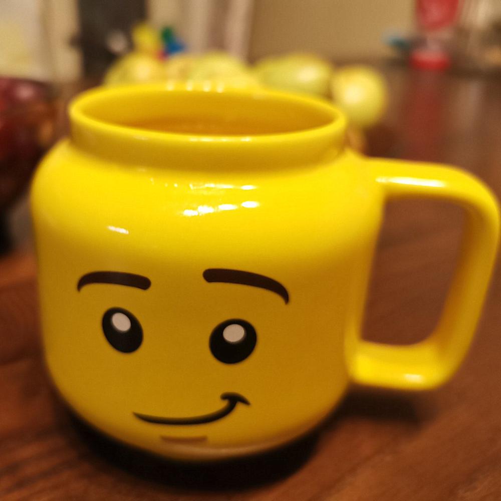 Smirking Yellow Emoji Ceramic Coffee/Tea/Milk Mug