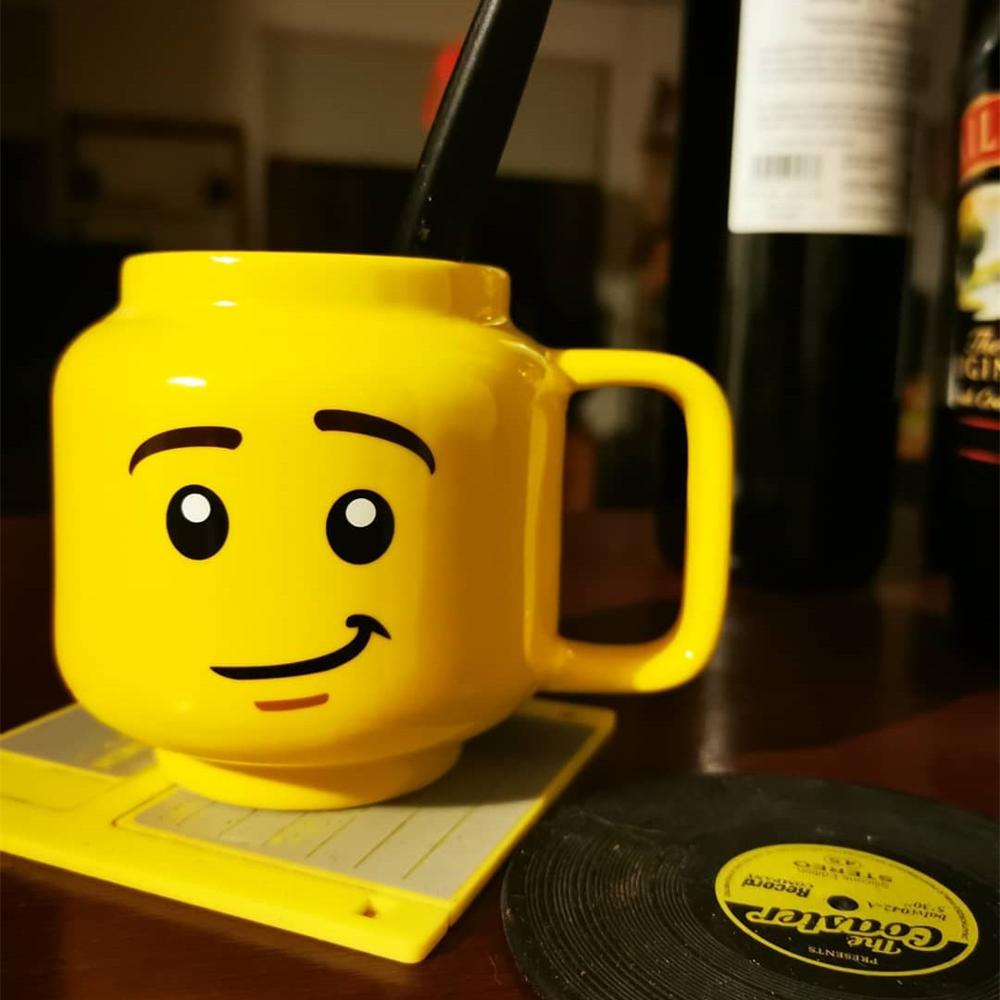 Smirking Yellow Emoji Ceramic Coffee/Tea/Milk Mug